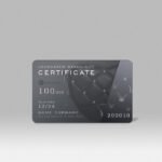 Certificate 100$